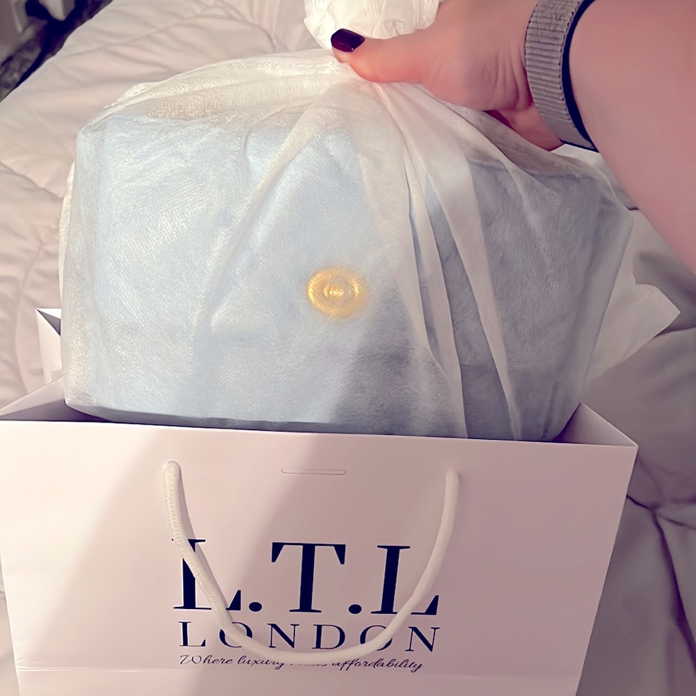 Brand new. Sky Blue small/medium crossbody. Bought in London, comes in dust bag.